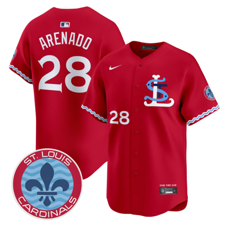 Nolan Arenado Jersey #28 St. Louis Cardinals City Connect Vapor Premier Limited Stitched