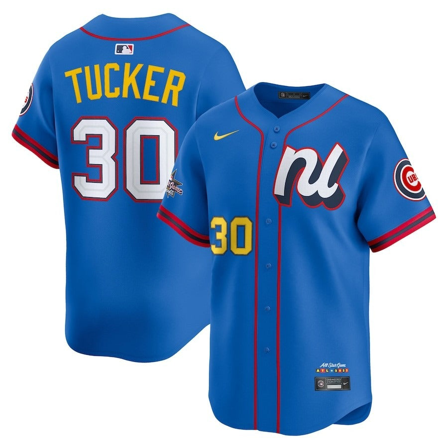 National League Kyle Tucker #30 Blue 2025 All-Star Limited Jersey Stitched