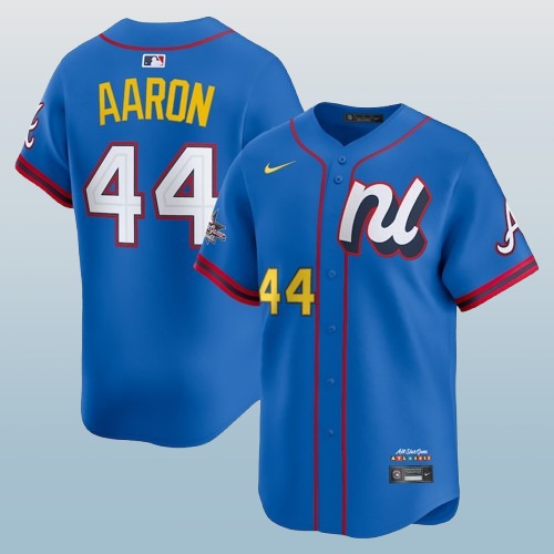 National League #44 Hank Aaron 2025 All-Star Edition Limited Jersey Stitched