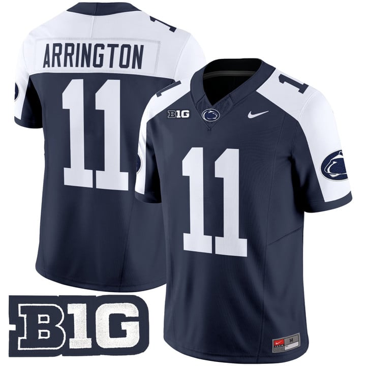 LaVar Arrington Jersey #11 Penn State Limited 2025 Stitched Navy Alternate