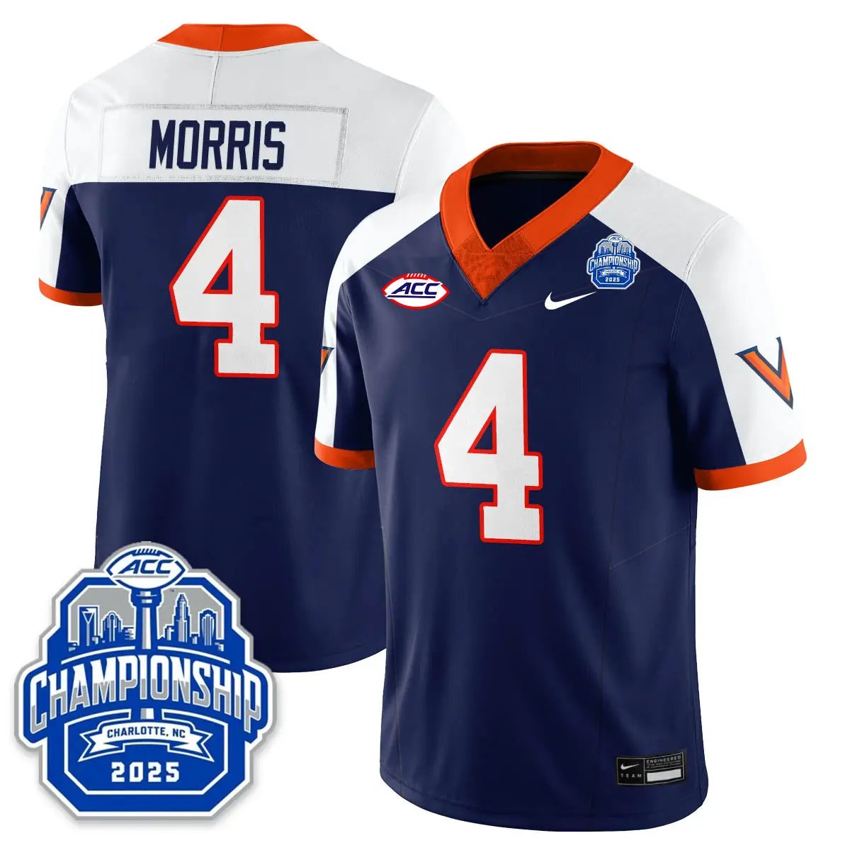 Men Virginia Football ACC Championship Vapor Limited Jersey