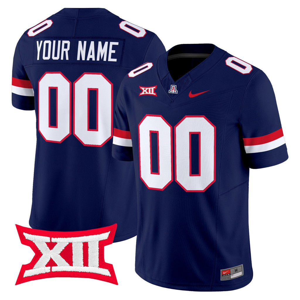 Custom Arizona Wildcats Jersey Name, Number 2025 Vapor Limited Stitched Navy
