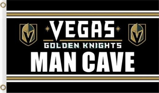 New Designs Vegas Golden Knights Flag 3X5Ft Polyester Digital Print Banner USA