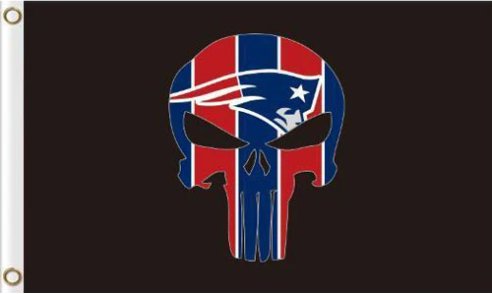 New England Patriots Digital Flag 3X5 Ft Polyester Banner USA 90x150cm