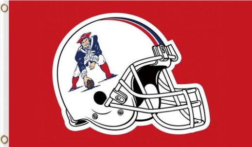 New England Patriots Helmet Flag 3X5 Ft Polyester Banner USA 90x150cm