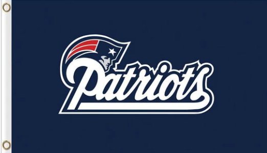 New England Patriots Sport Flag 3X5 Ft Polyester Banner USA 90x150cm