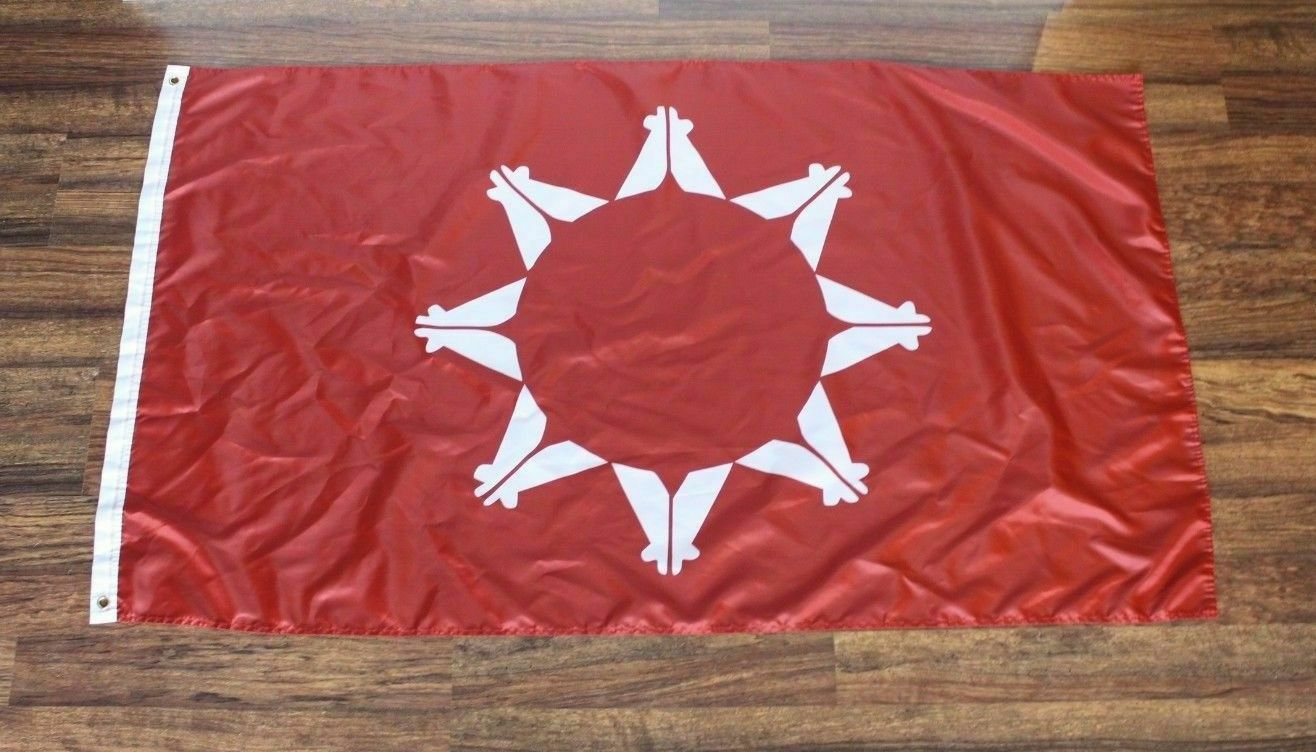 New Oglala Sioux Nation Banner Flag Native American Indian Tribe Tribal 3x5ft