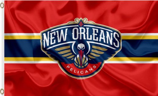 New Orleans Pelicans Custom Flag 3X5Ft Polyester Banner USA Digital Print