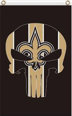 New Orleans Saints Digital Flag 3X5 Ft Polyester Banner USA 90x150cm