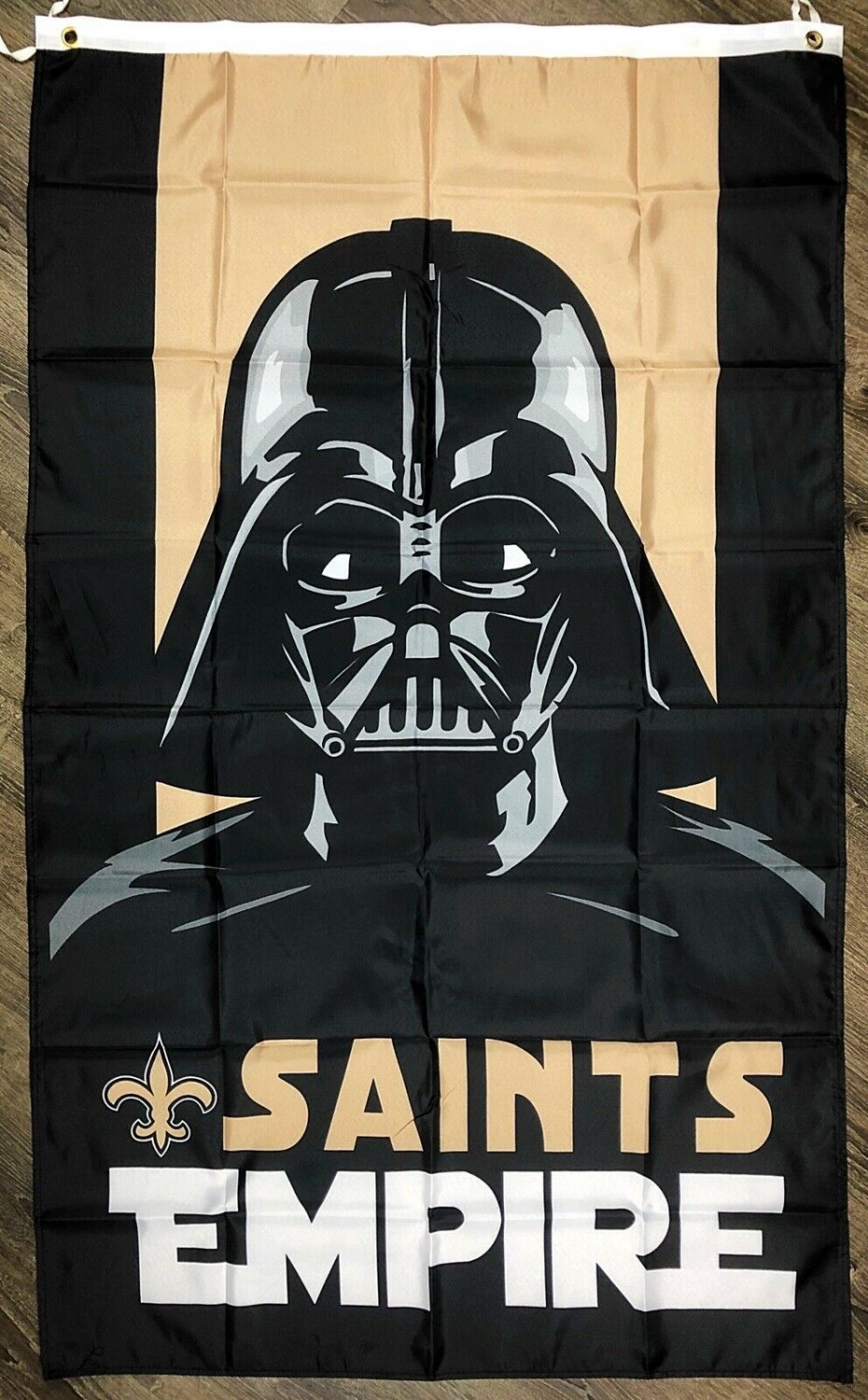 New Orleans Saints Vertical Saints Empire Flag 3x5 ft Banner Flag Man-Cave Garage