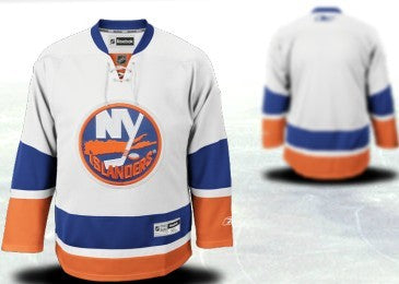 New York Islanders Customized White Third Jersey