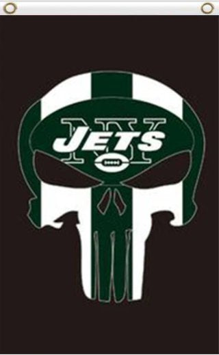 New York Jets Digital US Flag 3X5 Ft Polyester Banner USA 90x150cm