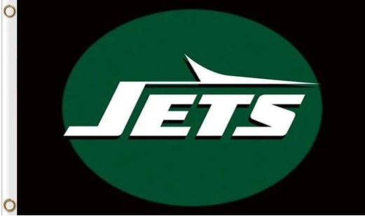 New York Jets Flag 3X5 Ft Polyester Banner USA 90x150cm