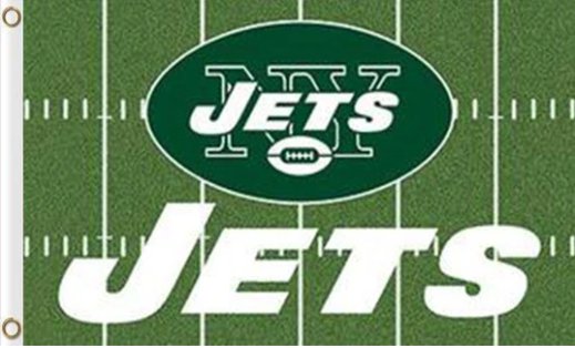 New York Jets Green Flag 3X5 Ft Polyester Banner USA 90x150cm
