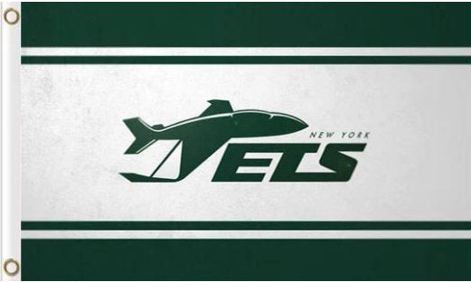 New York Jets Team Logo Sports US Flag 3X5 Ft Polyester Banner USA 90x150cm