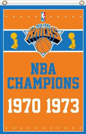 New York Knicks Champions Flag 3X5Ft Polyester Banner USA Digital Print