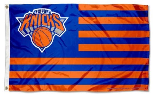 New York Knicks Team US Sport Basketball Flag 3X5Ft Polyester Banner USA Digital Print