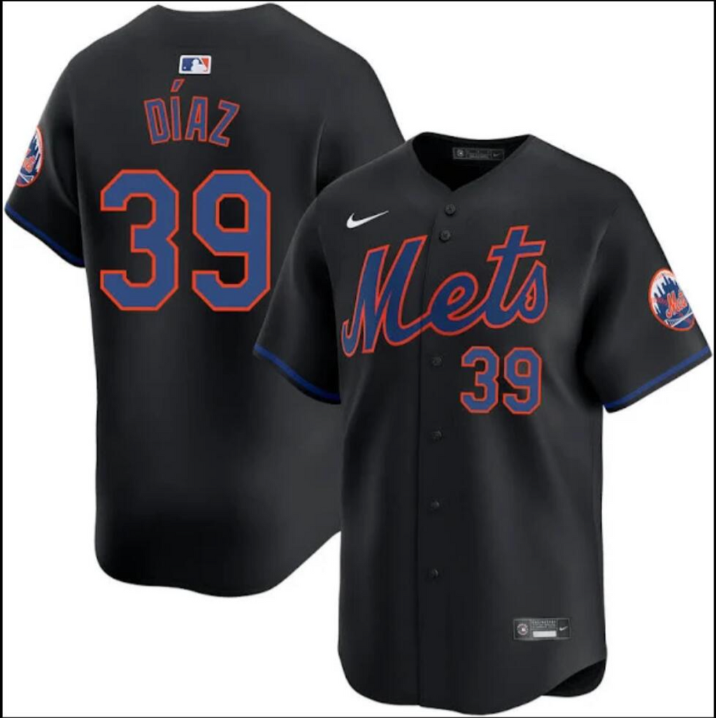 New York Mets #39 Edwin Diaz Jersey Stitched Blue