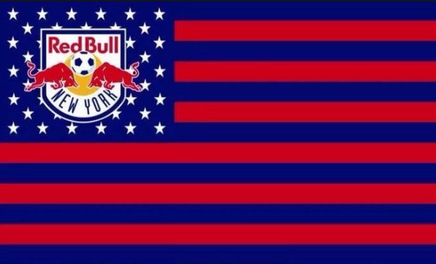 New York Red Bull Stars And Stripes Flag 3X5 Ft Polyester Banner USA 90x150cm RedBull