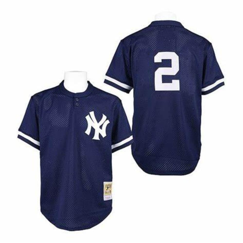 New York Yankees Derek Jeter White 1995 Throwback Jersey