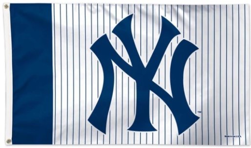 New York Yankees House flag 3X5Ft Banner USA Polyester with Brass Grommets