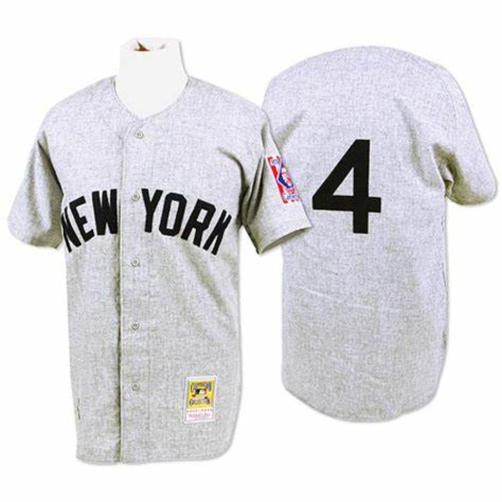 New York Yankees Lou Gehrig Gray 1939 Throwback Jersey