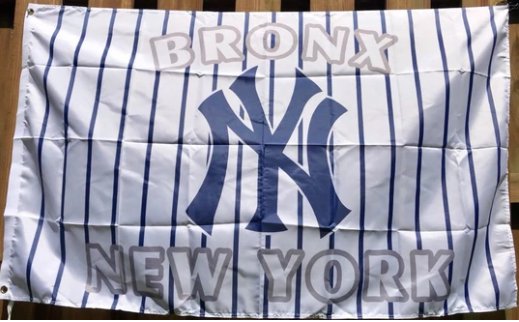 New York Yankees Sport Banner Large flag 3X5Ft Banner USA Polyester with Brass Grommets
