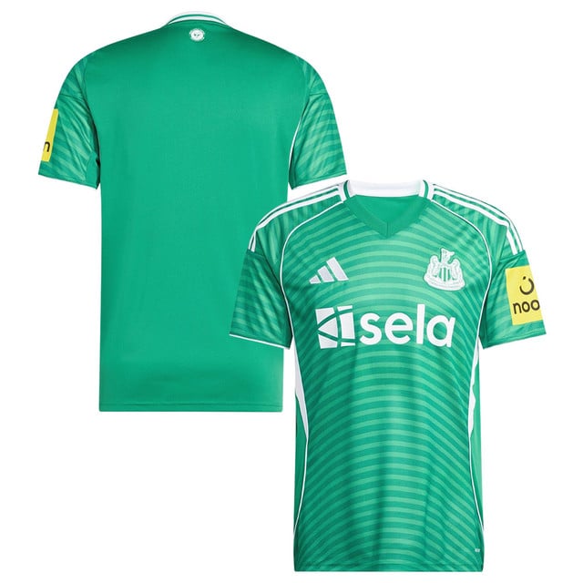 Newcastle United 2025-26 Away Match Jersey – Green