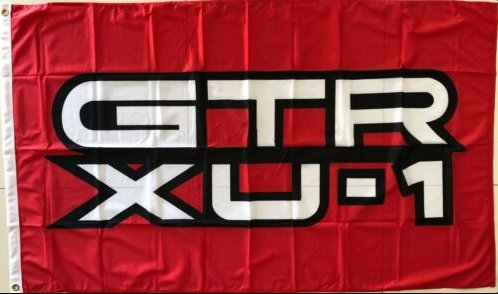 Nissan GTR - XU-1 Flag Orange 3X5 Ft Polyester Banner USA 90x150cm