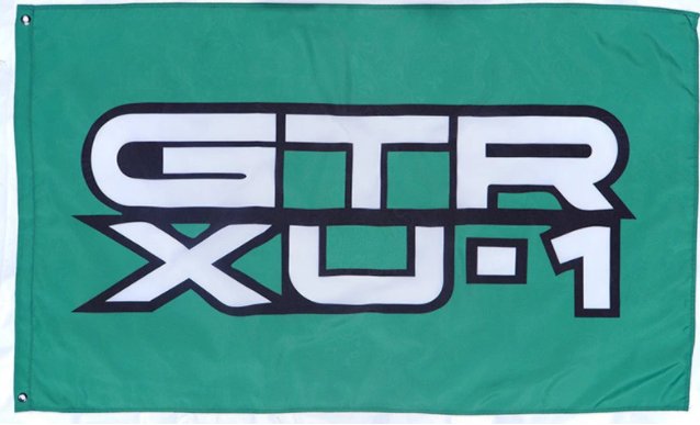 Nissan GTR XU-1 Flag 3X5 Ft Polyester Banner USA 90x150cm