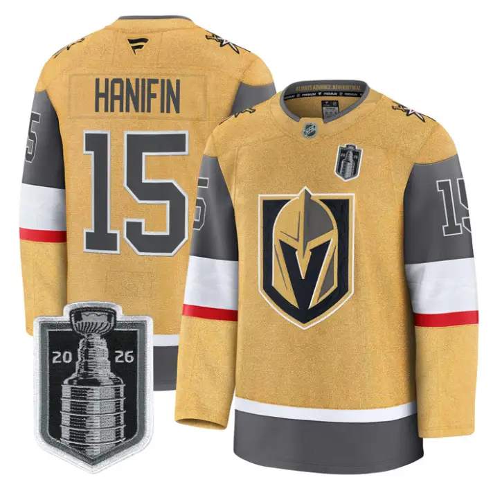 Noah Hanifin Jersey #15 Vegas Golden Knights 2026 Stanley Cup Stitched