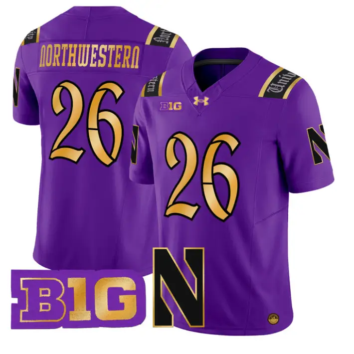 Northwestern Jersey #26 Northwestern Wildcats 2026 Vapor Limited Stitched