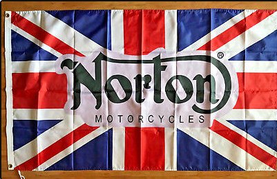 Norton Motorcycle Flag 3X5 Ft Polyester Banner USA 90x150cm