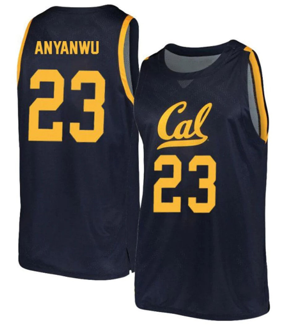 Obinna Anyanwu Jersey California Golden Bears College Basketball #23