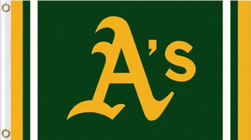 Oakland Athletics Custom Flag 3X5Ft Banner USA Polyester with Brass Grommets
