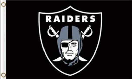 Oakland Raiders Sport Club Flag 3X5 Ft Polyester Banner USA 90x150cm
