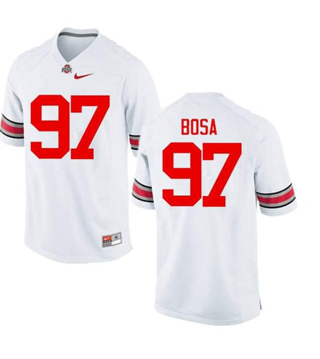 Ohio State Buckeyes #97 Joey Bosa Limited NCAA College Football Jersey White