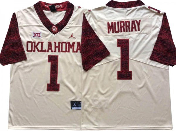 Oklahoma Sooners White Football Jersey