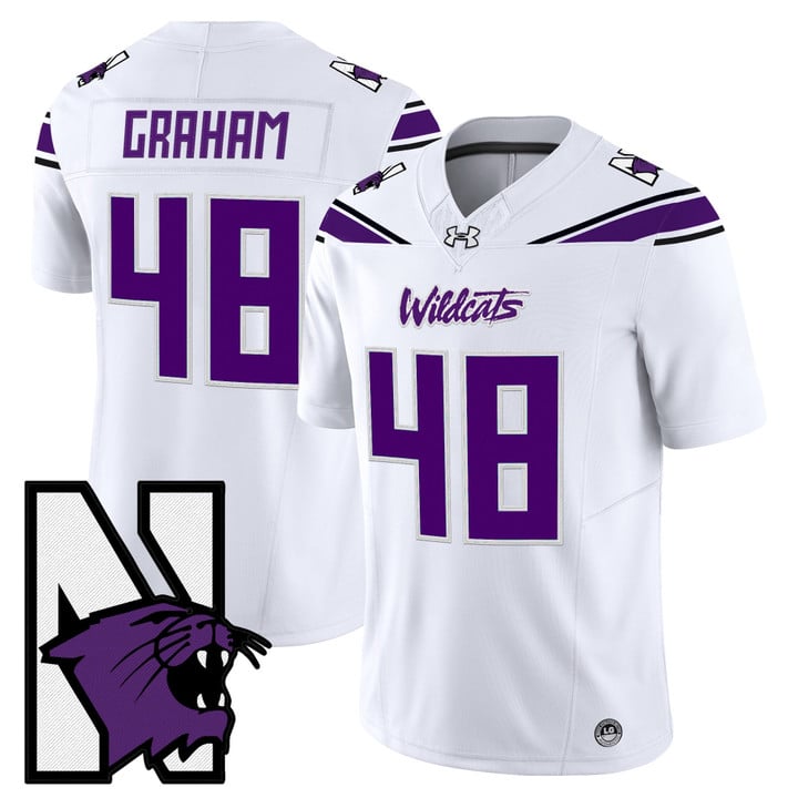 Otto Graham Jersey #48 Northwestern Wildcats Honoring 95 Vapor Limited Stitched