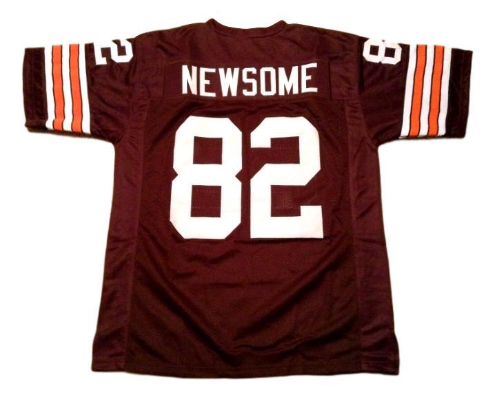 Ozzie Newsome CUSTOM STITCHED Unsigned Football Jersey Brown