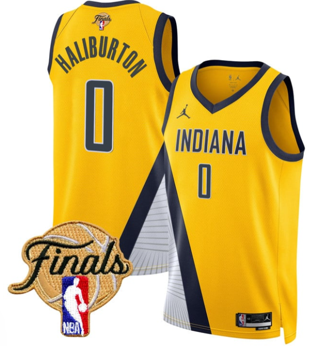 Pascal Siakam Jersey #43 Indiana Pacers 2025 Finals Swingman Stitched Statement