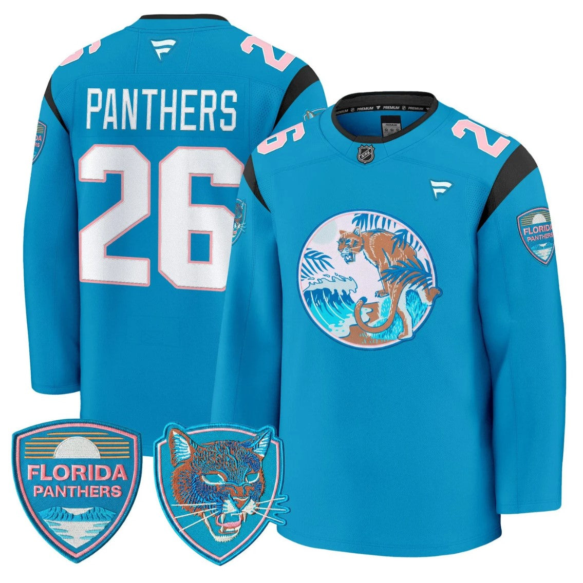 Panthers Jersey #26 Florida Panthers SoFlo Night Edition Premium Stitched