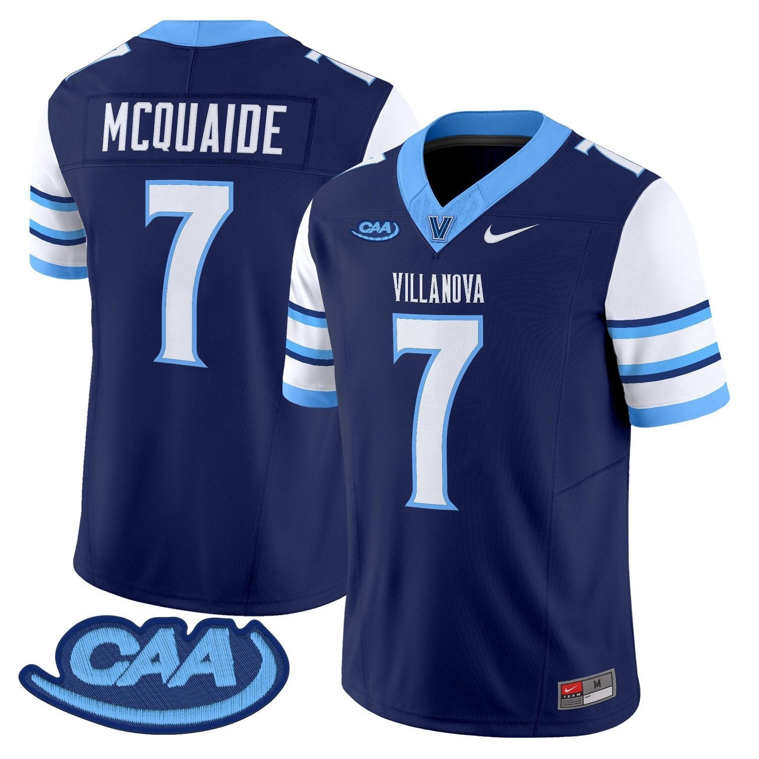 Pat McQuaide Jersey #7 Villanova Wildcats 2025 Vapor Limited Stitched