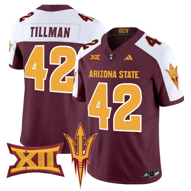 Pat Tillman Jersey #42 Arizona State Sun Devils 2025 Vapor Stitched