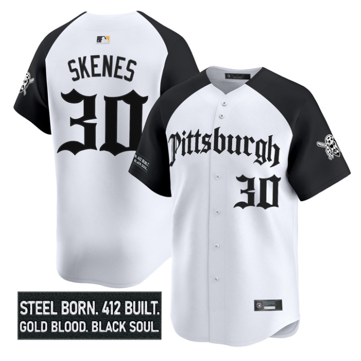 Willie Stargell Jersey #8 Pittsburgh Pirates Gothic Steel City Stitched Black