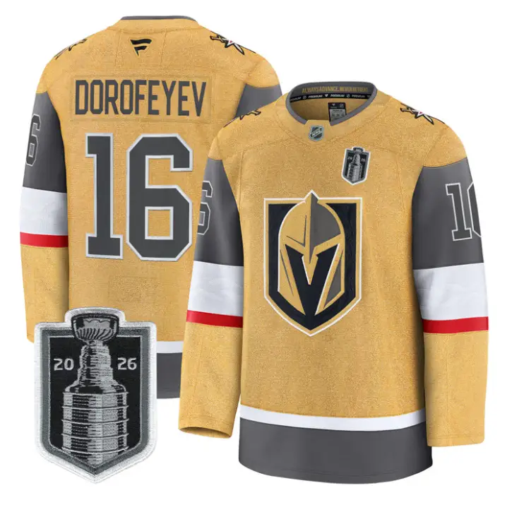 Pavel Dorofeyev Jersey #16 Vegas Golden Knights 2026 Stanley Cup Stitched