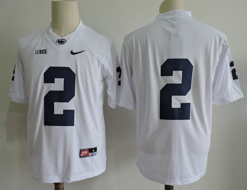 Penn State Nittany Lions #2 No Name Football Jersey White