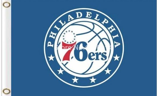 Philadelphia 76ers Team US Sport Basketball Flag 3X5Ft Polyester Banner USA Digital Print