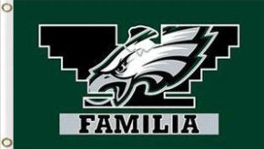 Philadelphia Eagles Familia Flag 3X5 Ft Polyester Banner USA 90x150cm