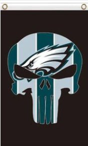 Philadelphia Eagles Flag 3X5 Ft Polyester Banner USA 90x150cm